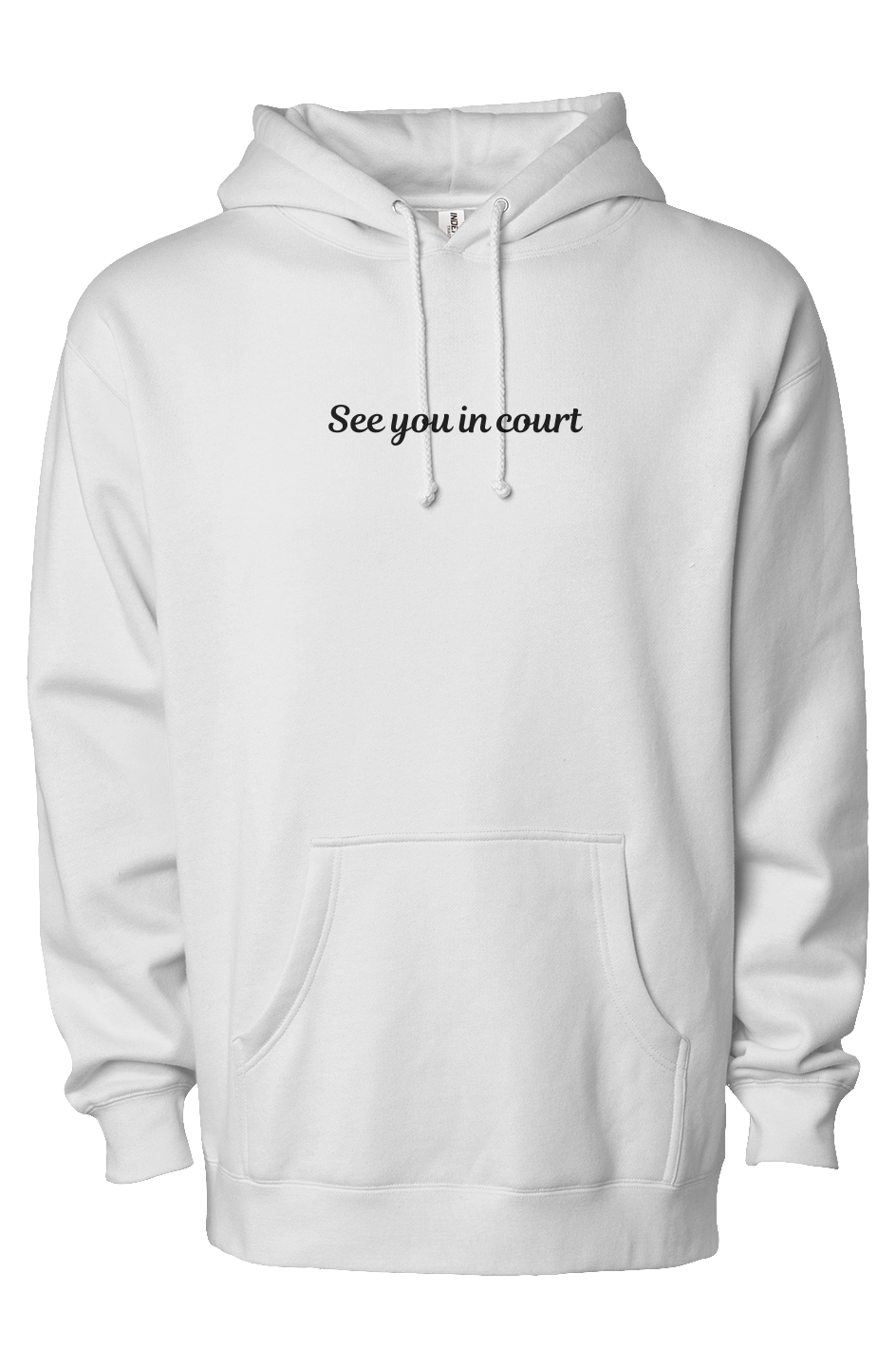 See You In Court Heavyweight Hoodie