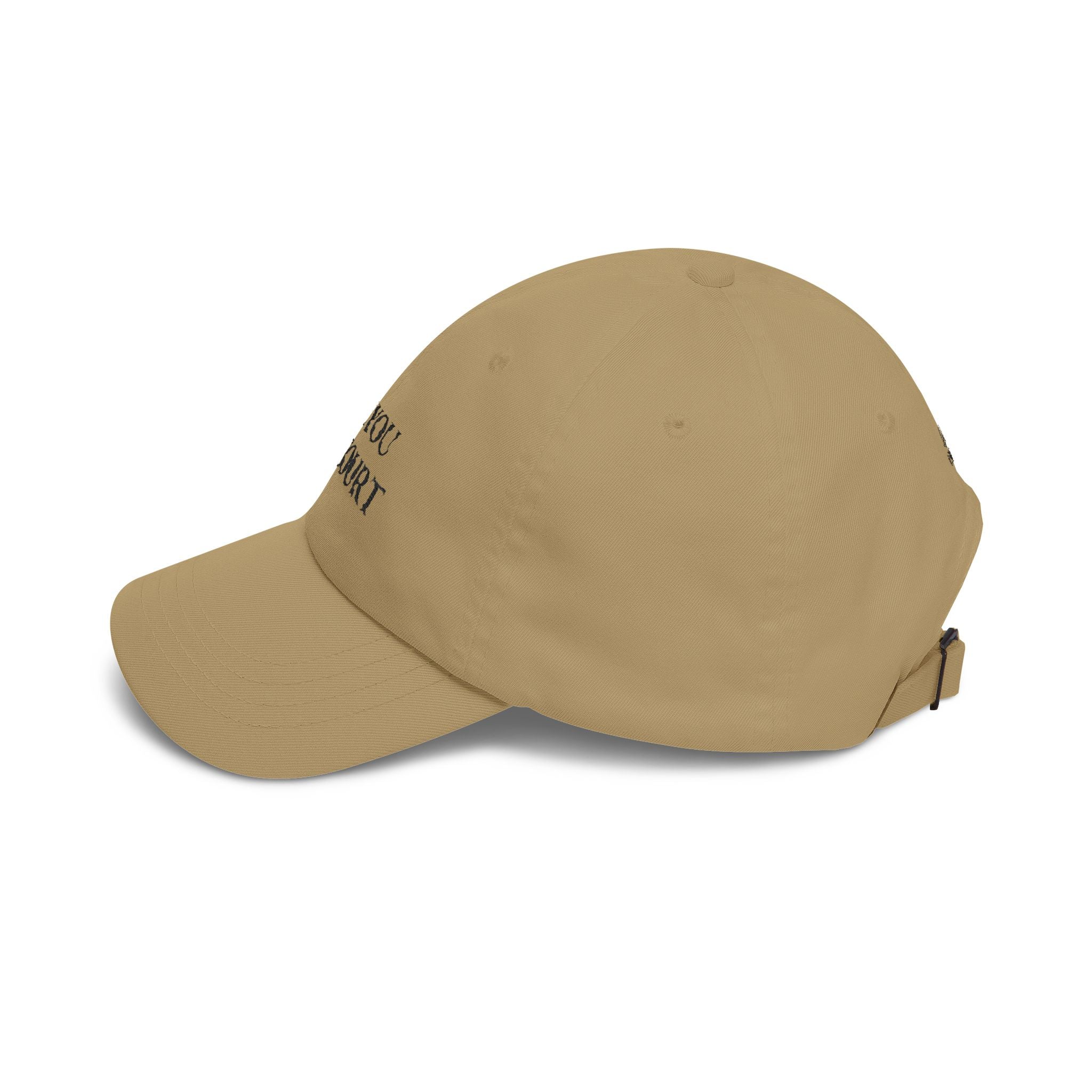 See You In Court Dad Cap — Funny Embroidered Statement Baseball Hat