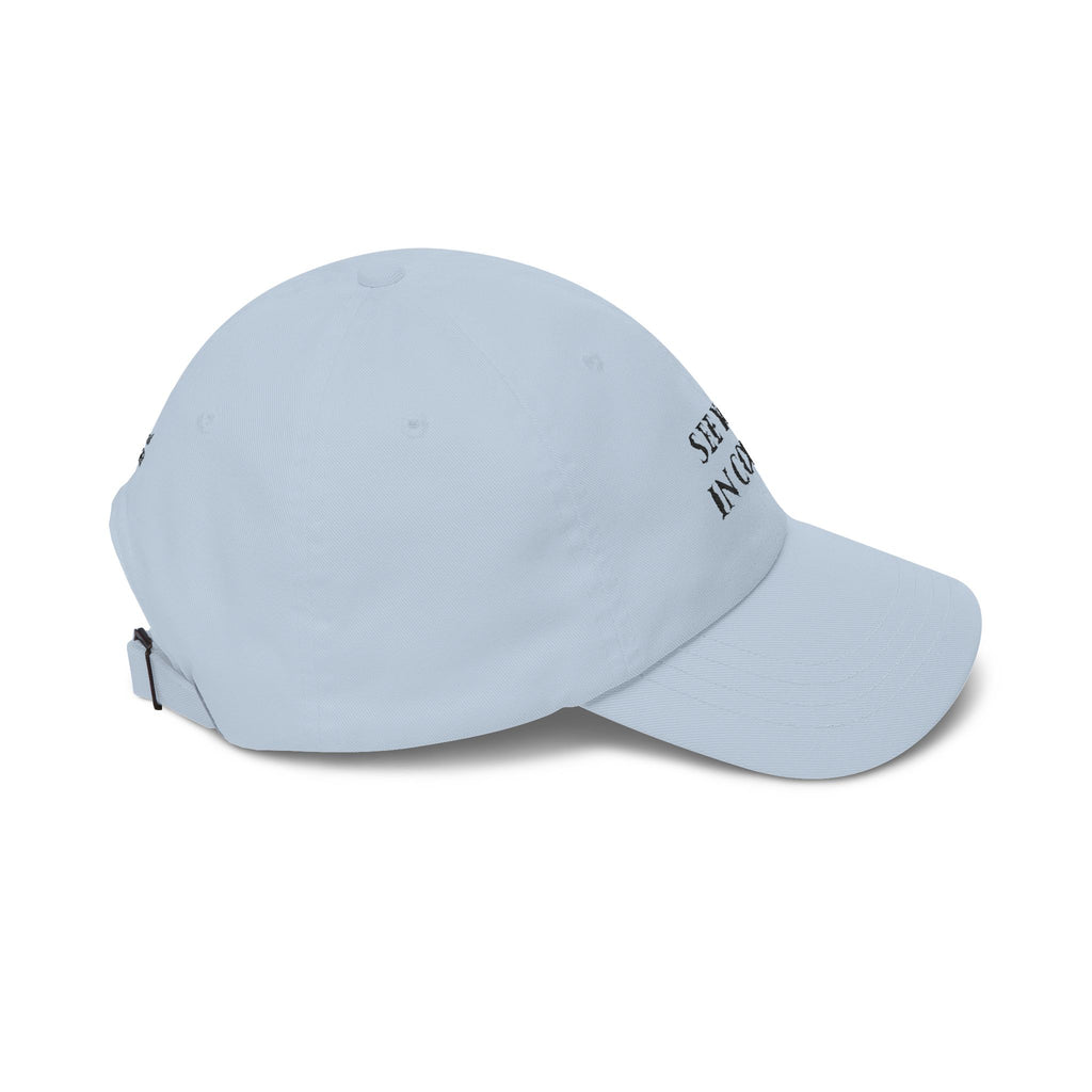 See You In Court Dad Cap — Funny Embroidered Statement Baseball Hat